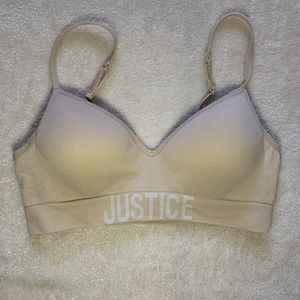 Girls Justice 32A Tan Oh So Soft T-Shirt Bra
